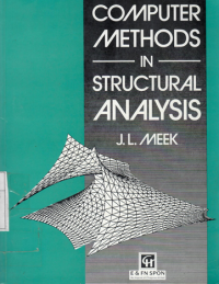 Computer Methods In Structural Analysis