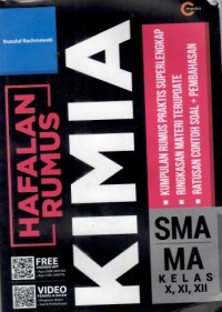 Hafalan rumus kimia SMA kelas X, XI & XII