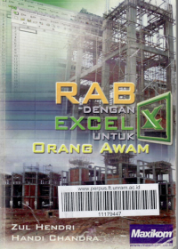 RAB DENGAN EXCEL UNTUK ORANG AWAM / ZUL HENDRI