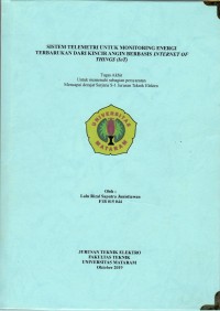 SISTEM TELEMETRI UNTUK MONITORING ENERGI TERBARUKAN DARI KINCIR ANGIN BERBASIS INTERNET OF THINGS (IoT