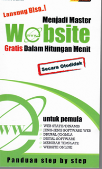 MENJADI MASTER WEBSITE .MASTER DUKOM