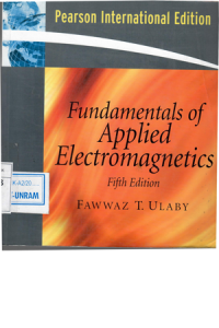 Fundamentals of applied electromagnetics / Fawwaz T. Ulaby
